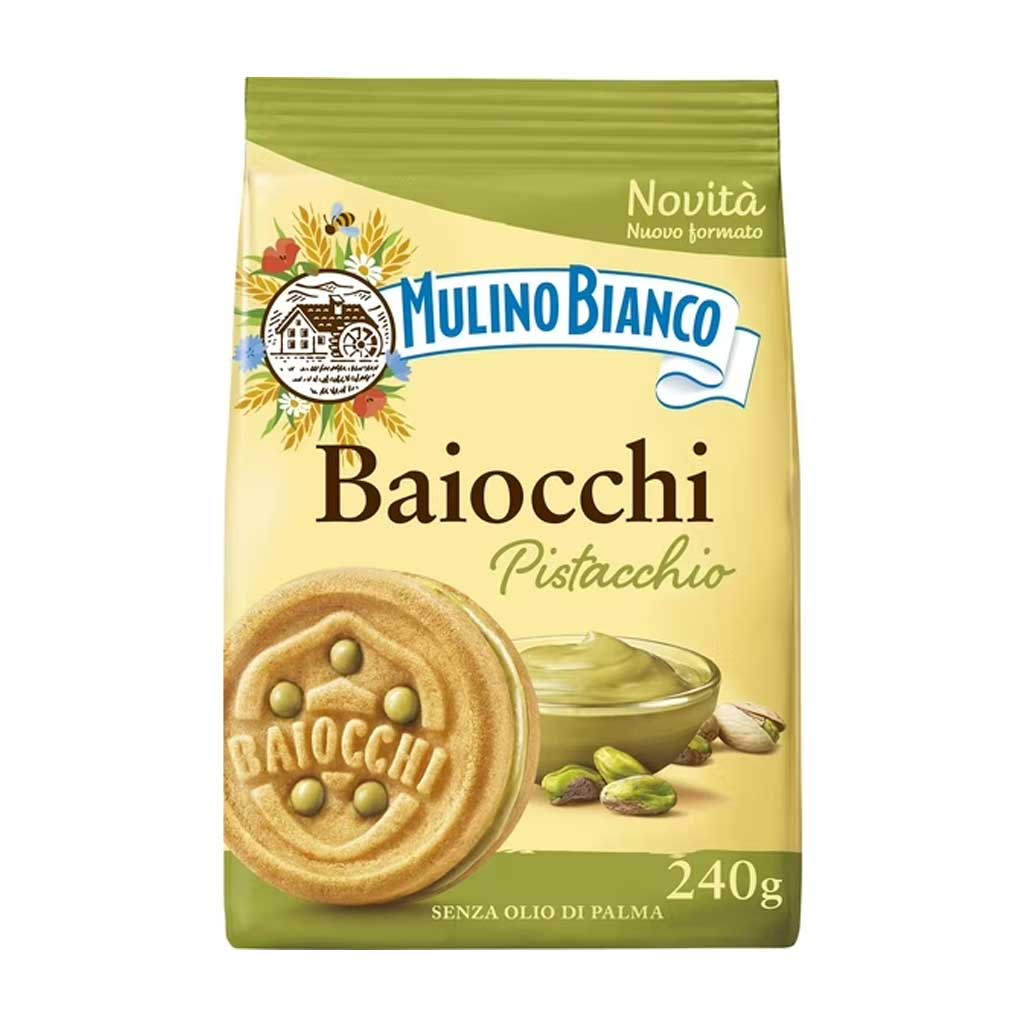 Baiocchi Pistachio Cookie - Mulino Bianco's
