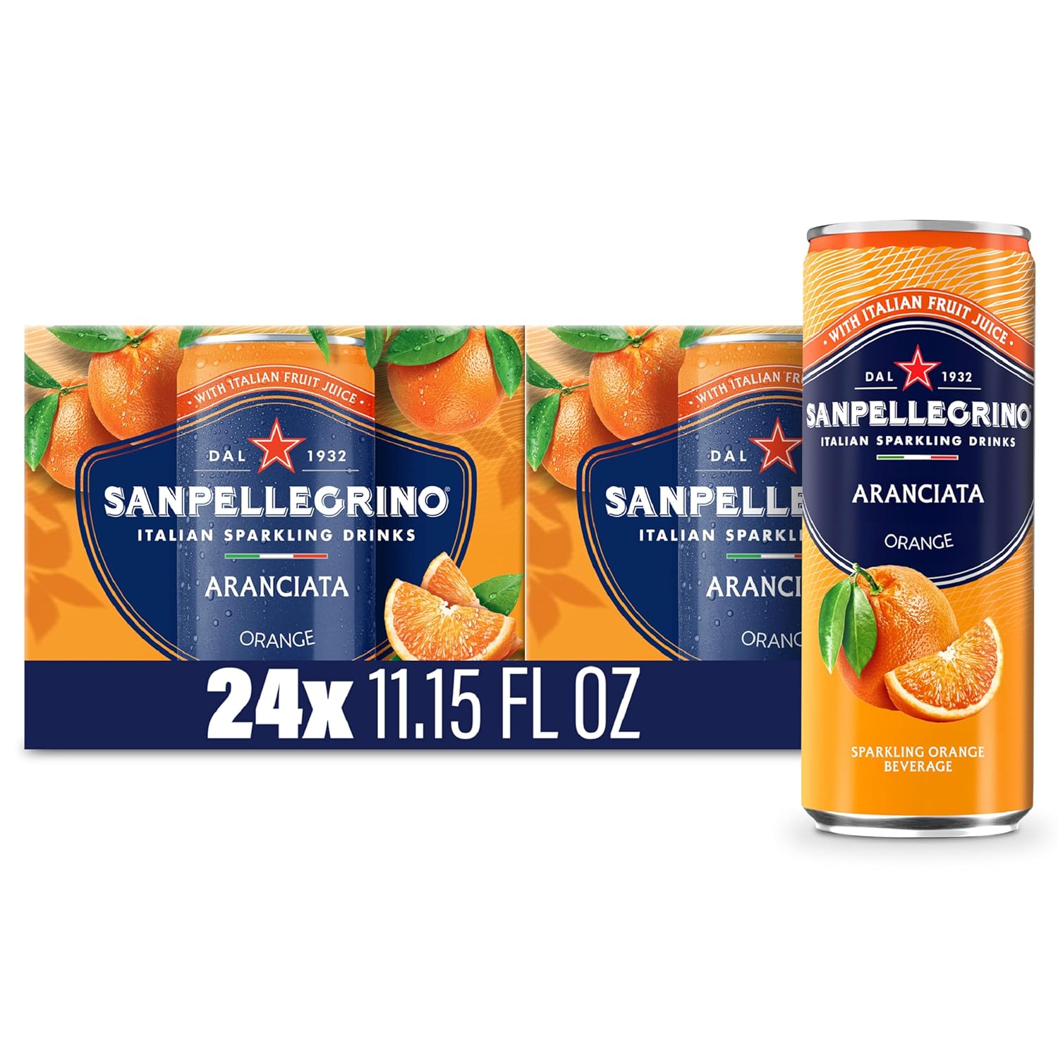San Pelligrino Orange - 6 Pack