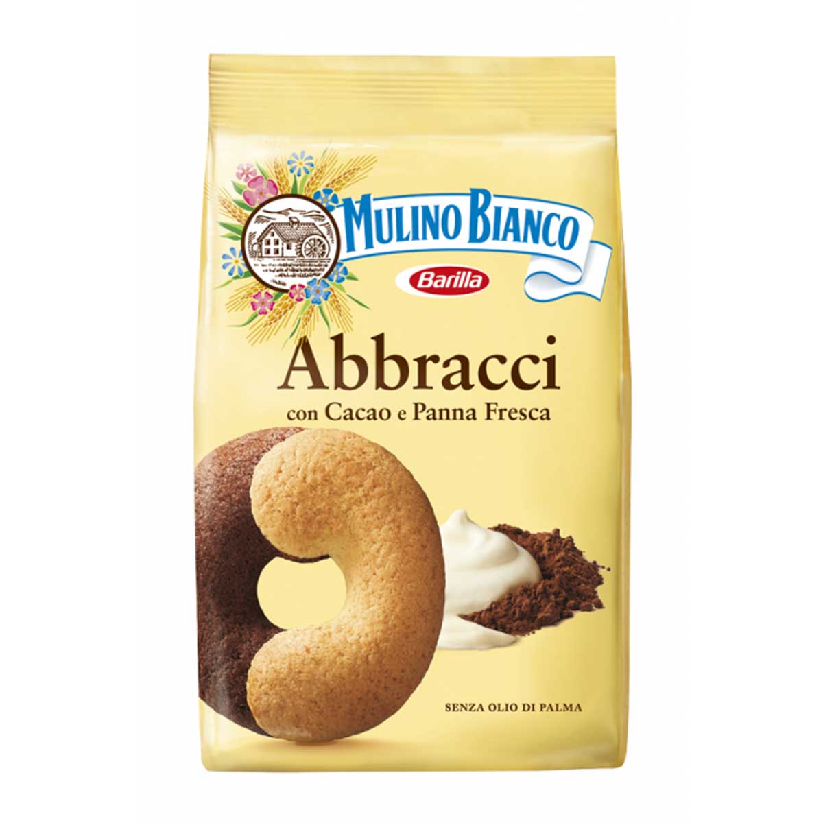 Abbracci Cocoa & Fresh Cream -Mulino Bianco's