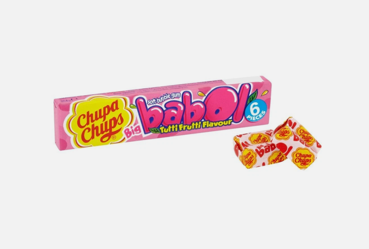 Chups Big Babol Fruit