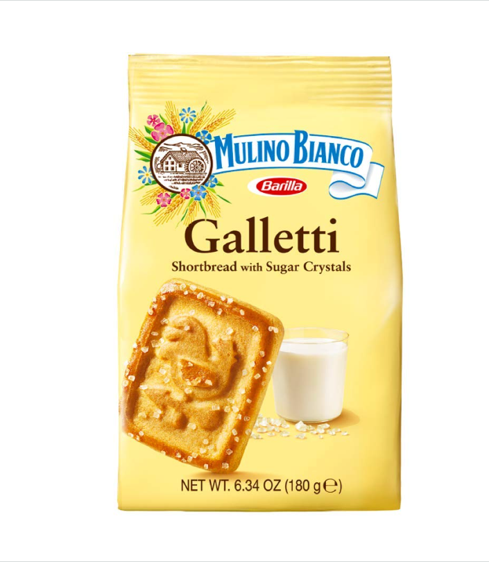 Galletti Cookies with Sugar Crystals