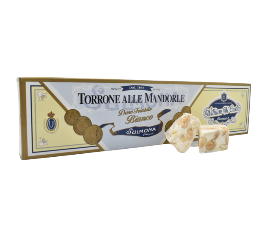 Torrone Bianco Tenero alle Mandorle