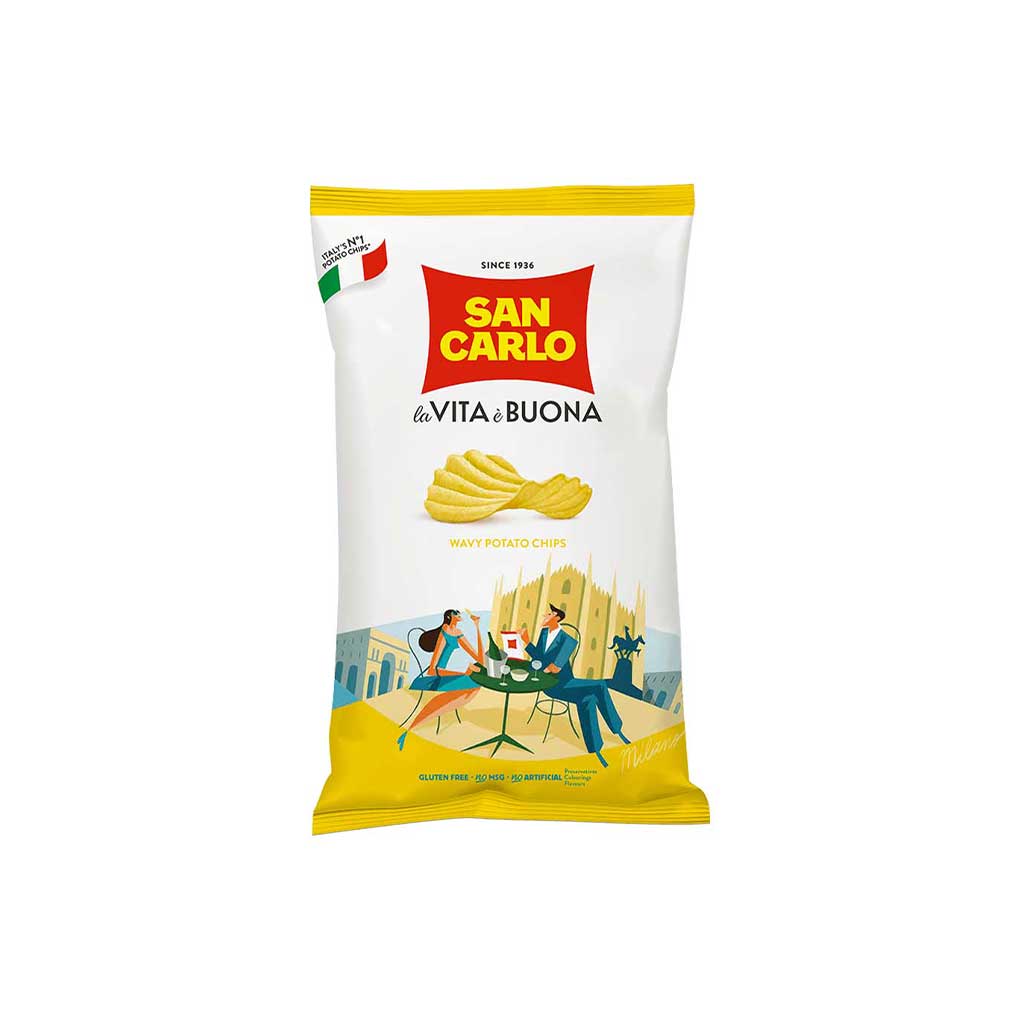San Carlo Chips-Wavy Potato